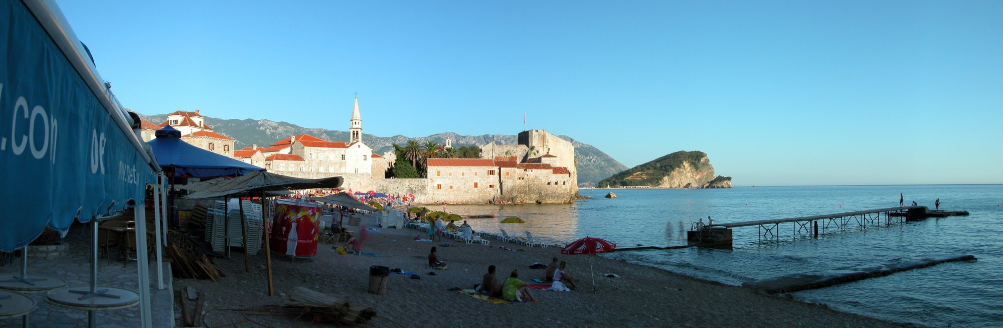 Пляж в Будва, Черногория. Фото 25 – фотографии Черногории