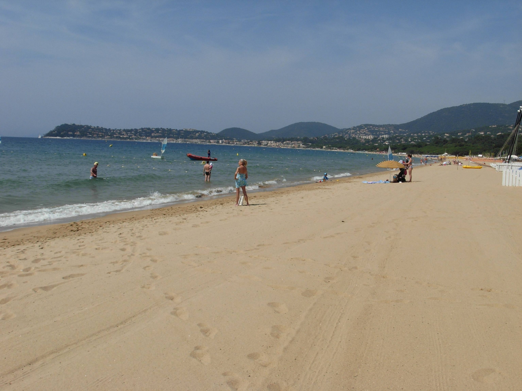 Пляж в Ла-Круа-Вальмер,Франция – фотографии Франции