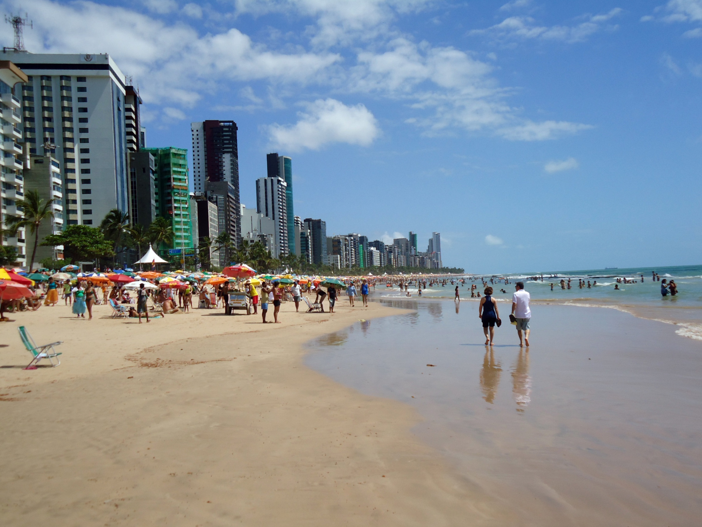 Пляж в Ресифи – фотографии Бразилии