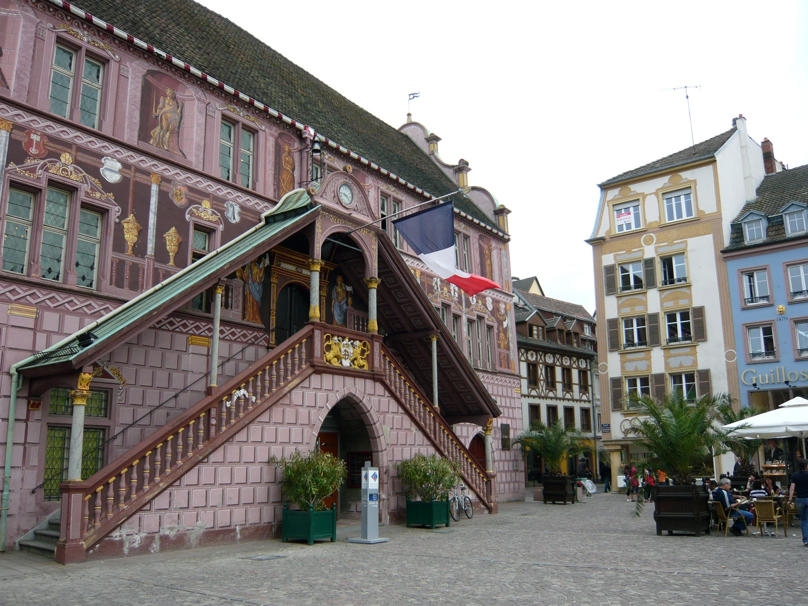 Улица в Мюлузе, Франция. Фото 10 – фотографии Франции