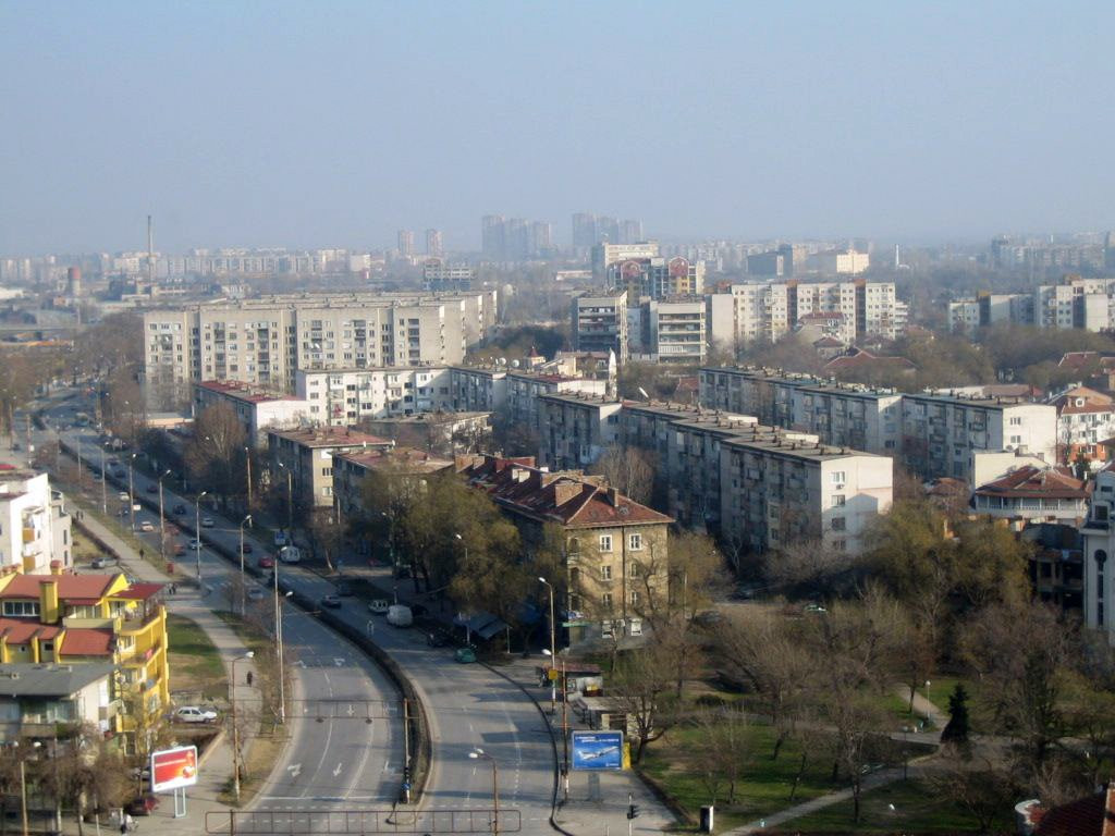 Панорамный вид города, Болгария. Фото 1 – фотографии Болгарии