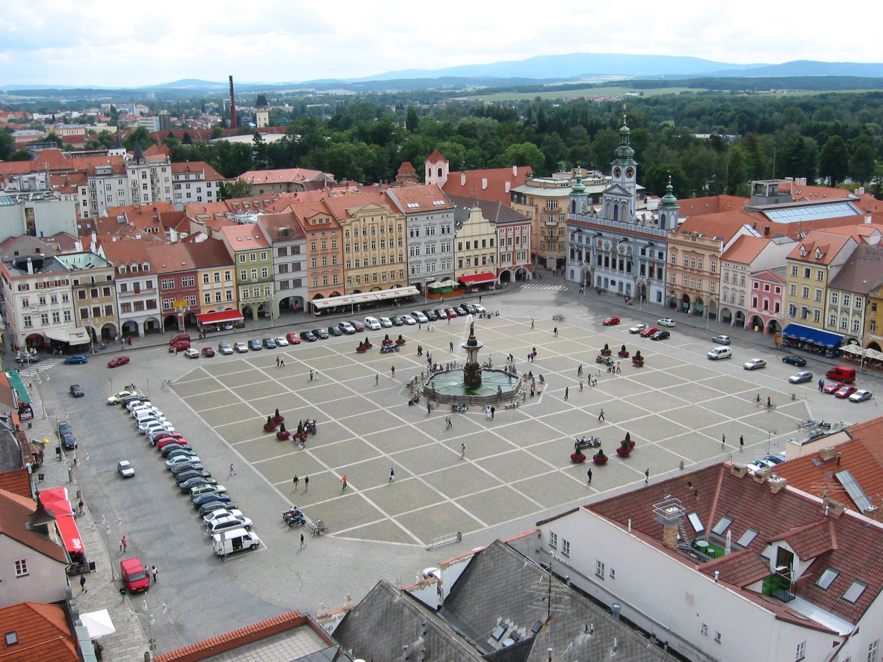 Площадь Пржемысла Отакара II – фотографии Чехии