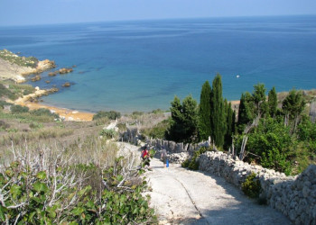 Сан-Блас-Бэй, Гозо остров, Мальта, фото № 41601 – фотографии Мальты