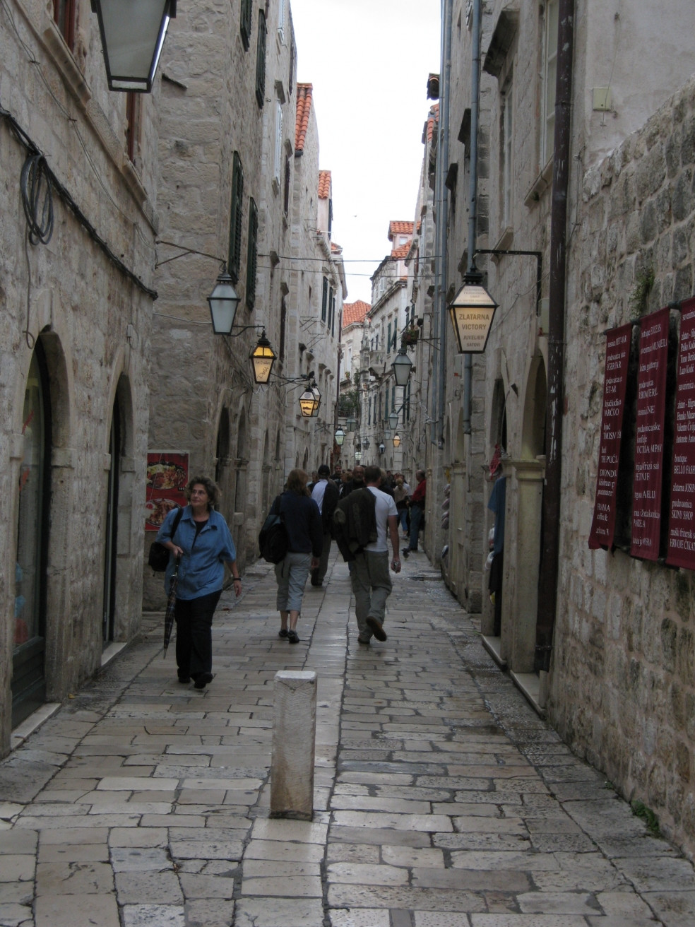 Улица в Дубровнике, Хорватия. Фото 17 – фотографии Хорватии