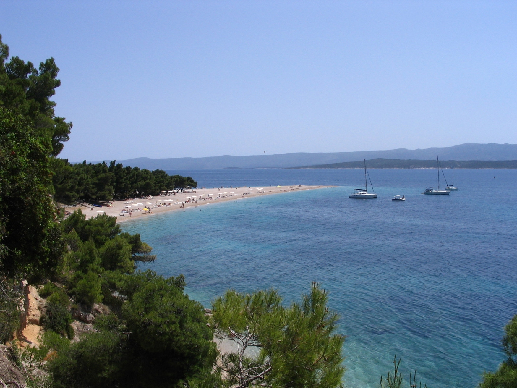 Море в Бол, Хорватия – фотографии Хорватии
