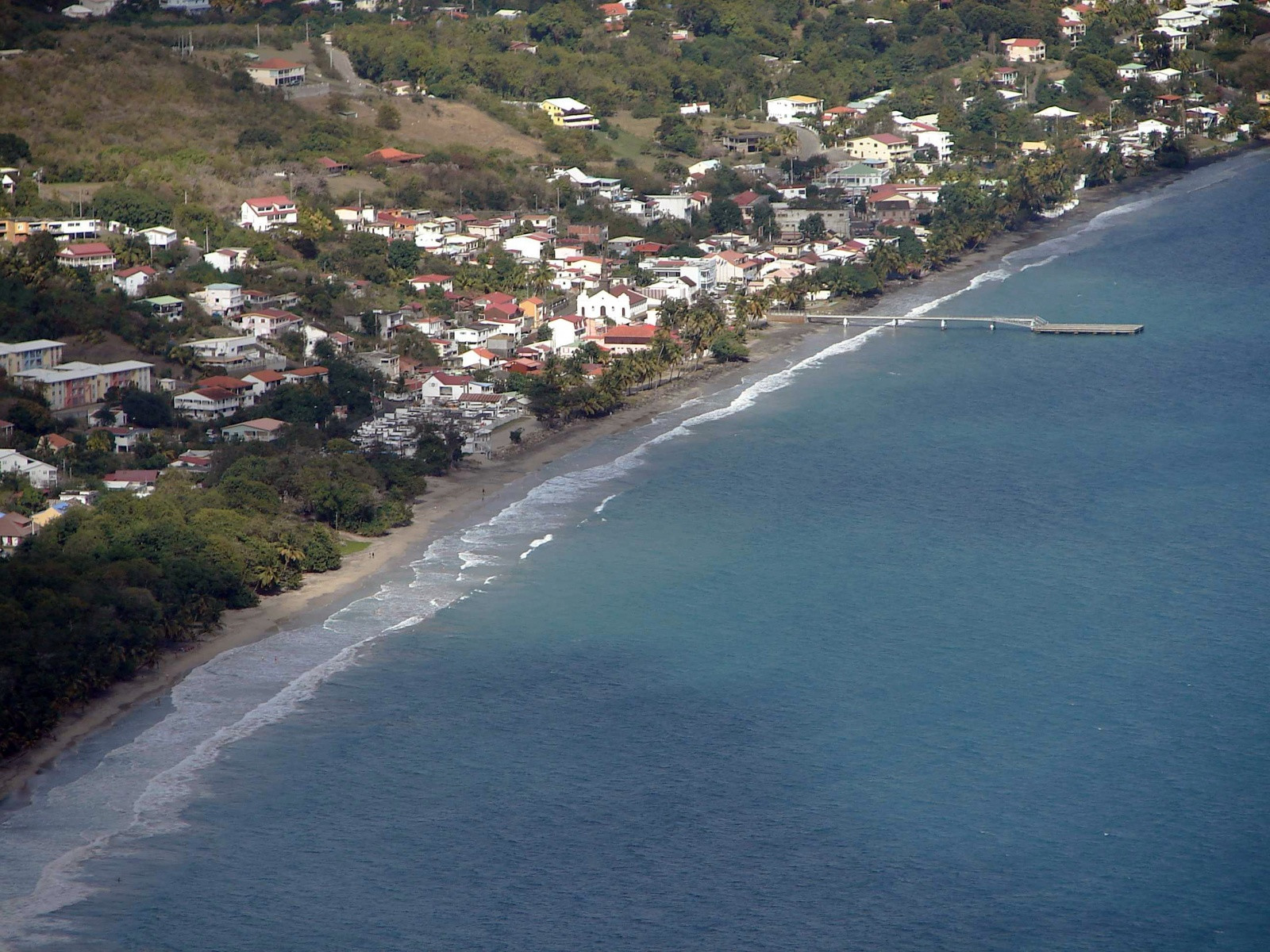 Побережье Ле-Диамант – фотографии Мартиники