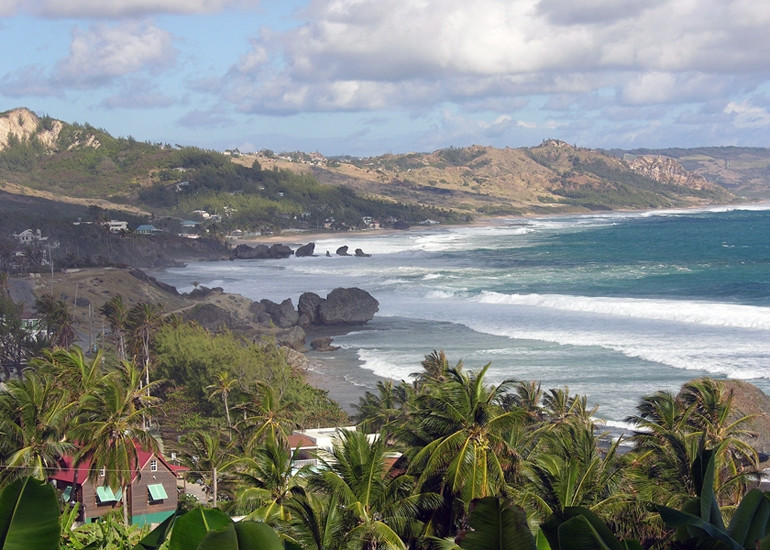 Побережье  в Батшиба, Барбадос. Фото 1 – фотографии Барбадоса