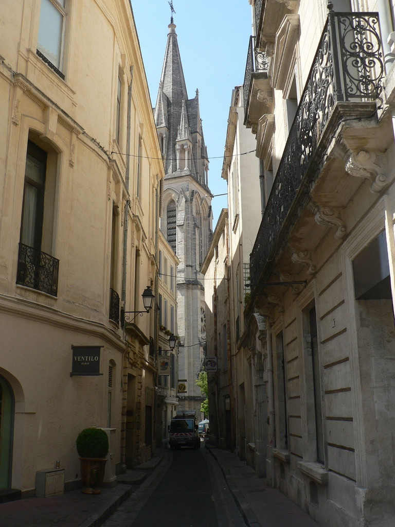 Улица в Монпелье, Франция. Фото 3 – фотографии Франции