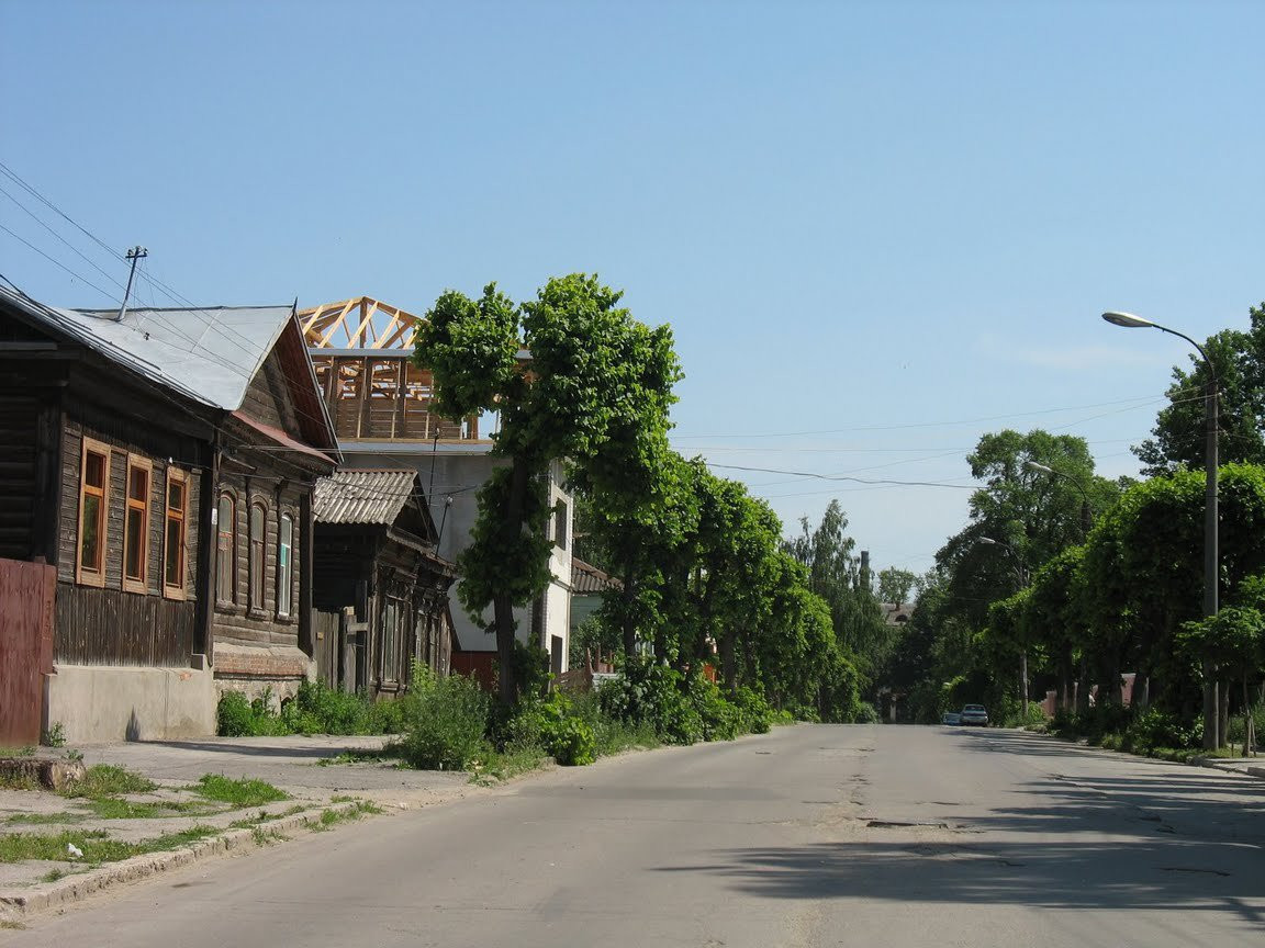Улица в Рязани, Россия. Фото 1 – фотографии России