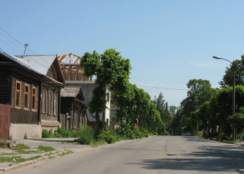 Улица в Рязани, Россия. Фото 1 – фотографии России