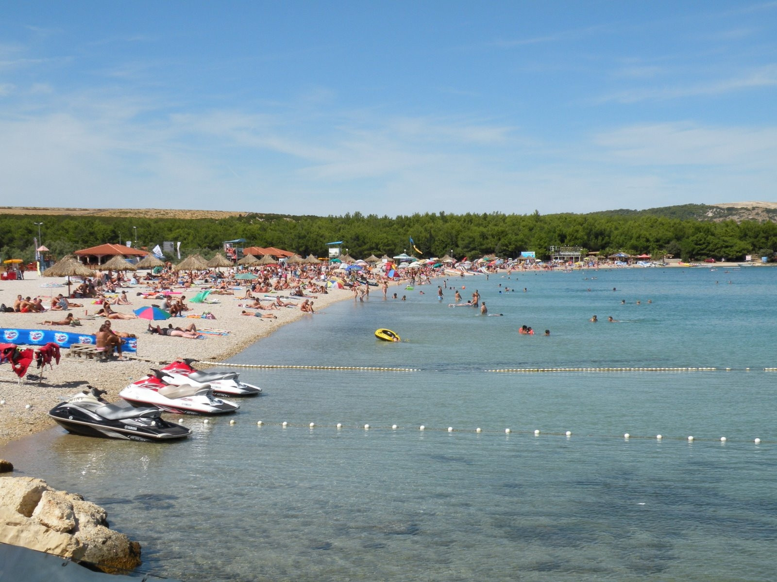 Пляж в Новалья, Хорватия. Фото 1 – фотографии Хорватии