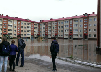 Наводнение в Бийске в 2014 году, Алтайский край – фотографии России