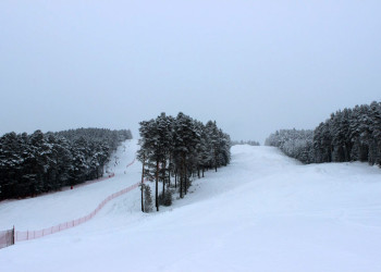 Мраткино — горнолыжная база в Белорецке, Башкортостан. Фото 1 – фотографии России