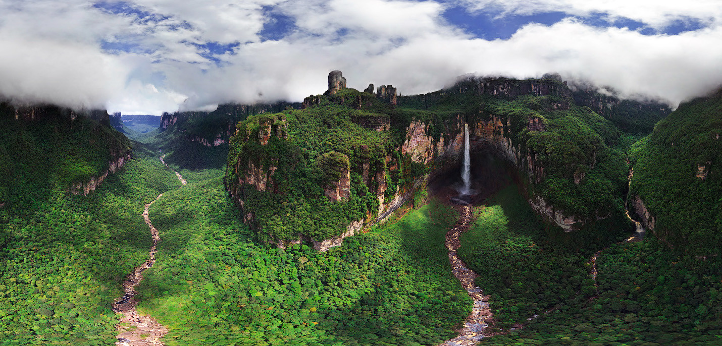 Анхель — самый высокий в мире водопад – фотографии Венесуэлы
