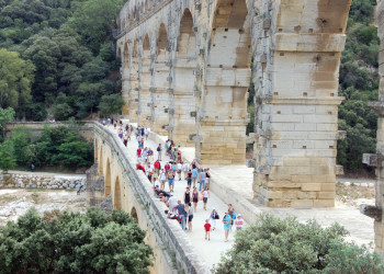 Акведук Пон-дю-Гар (Pont du Gard) – фотографии Франции