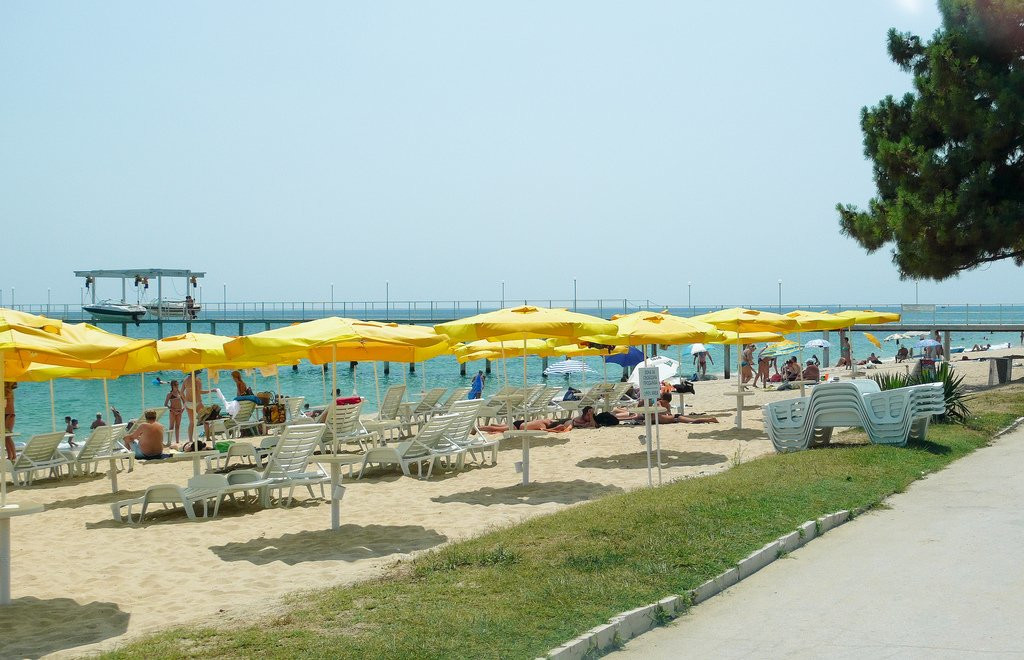 Пляж в Ривьера, Болгария. Фото 1 – фотографии Болгарии