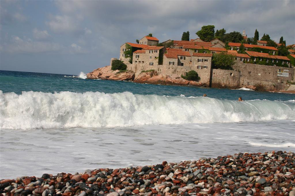 Море в Святой Стефан, Черногория. Фото 41 – фотографии Черногории