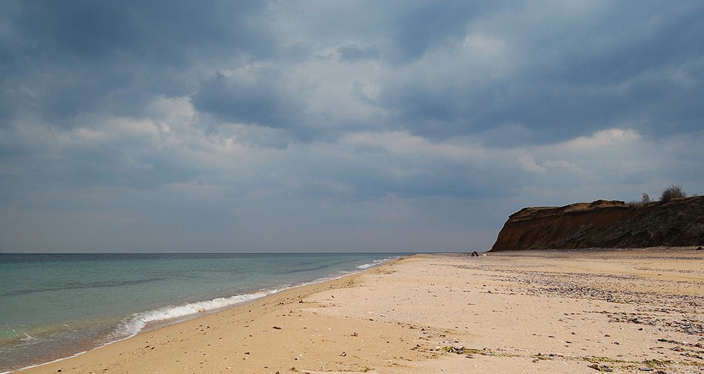 Песчаный пляж в Крапец, Болгария – фотографии Болгарии