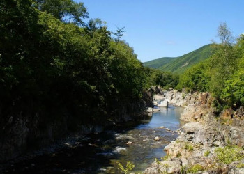 Река в Лазовском заповеднике, Россия – фотографии России