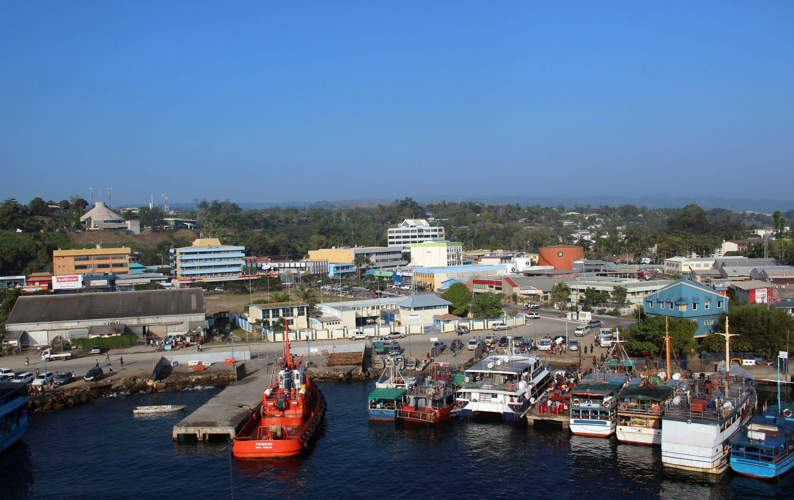 Порт Хониары. Фото 1 – фотографии Соломоновых Островов