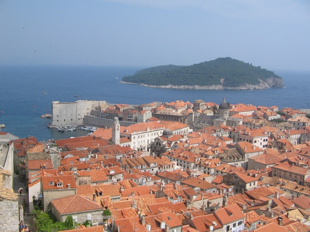 Панорамный вид на острове Локрум, Хорватия. Фото 3 – фотографии Хорватии