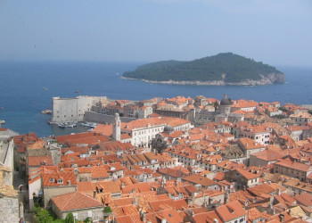 Панорамный вид на острове Локрум, Хорватия. Фото 3 – фотографии Хорватии