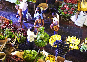 Овощной рынок в Порт-Луи. Маврикий – фотографии Маврикия