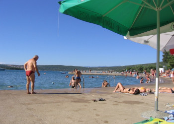 Пляж в Пунате, Хорватия. Фото 1 – фотографии Хорватии