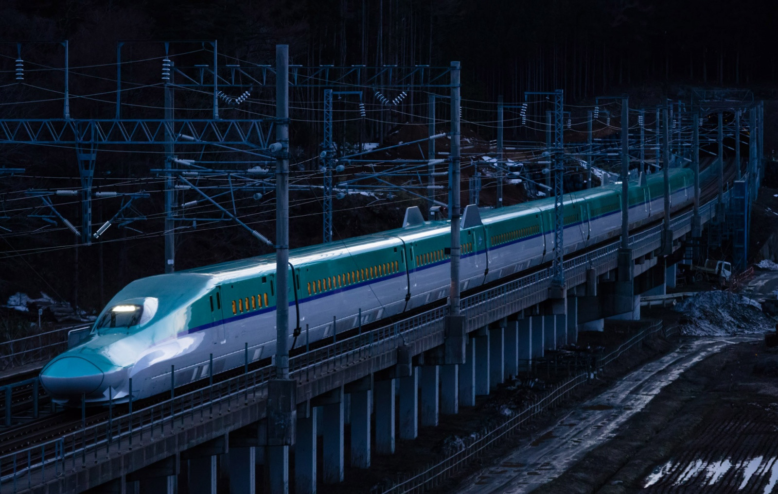 Японский супер-поезд Синкансэн H5. Фото 2 – фотографии Японии