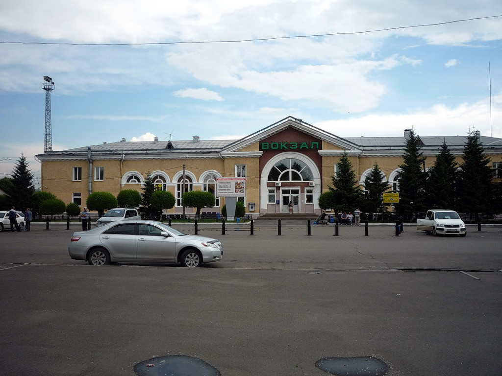 Вокзал Абакана, Россия. Фото 1 – фотографии России