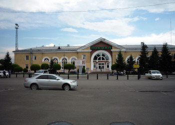 Вокзал Абакана, Россия. Фото 1 – фотографии России