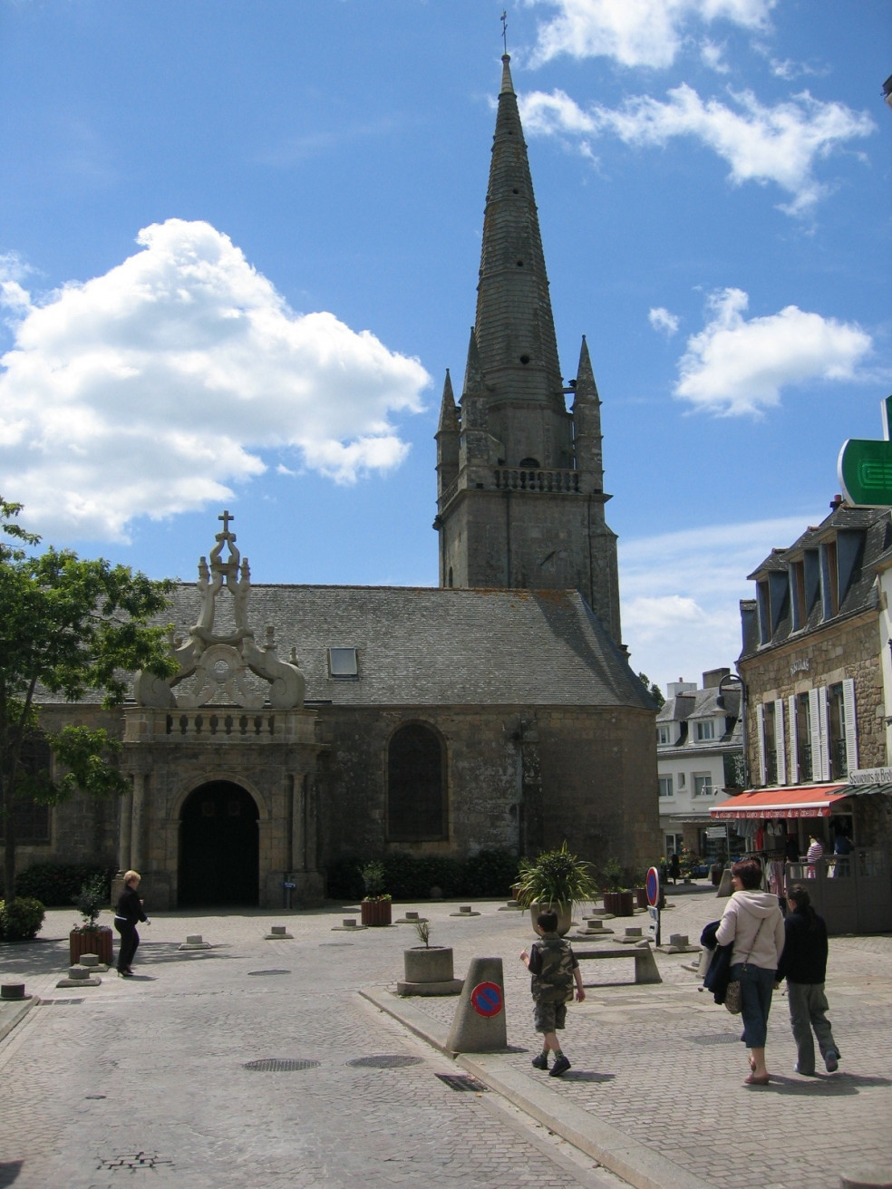 Храм в Карнаке, Франция – фотографии Франции