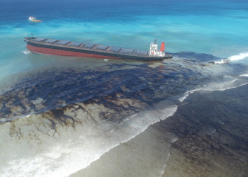 Авария нефтяного танкера у берегов Маврикия, август 2020 – фотографии Маврикия