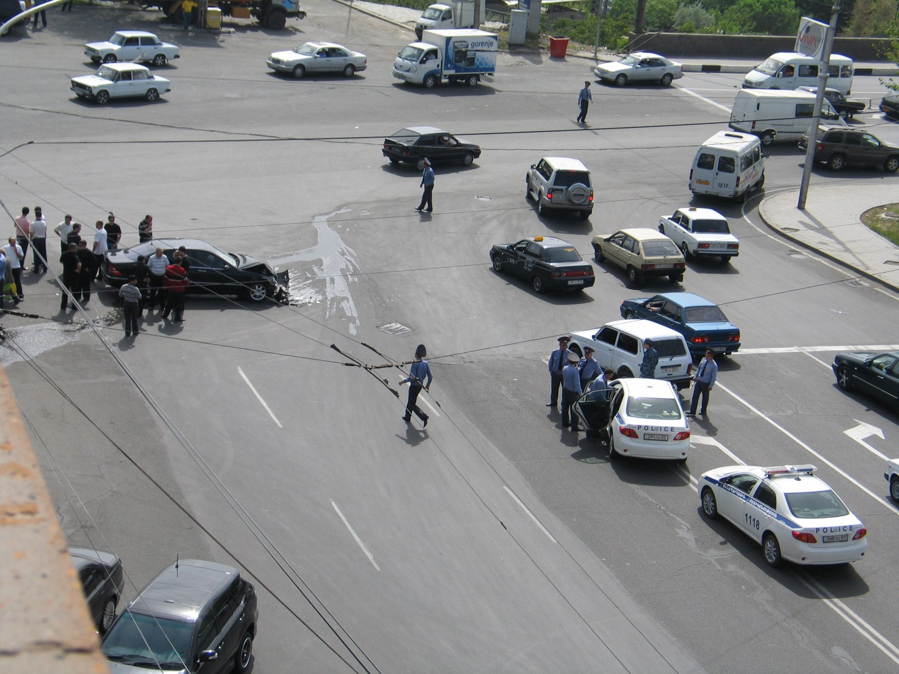 ДТП в Ереване, Армения – фотографии Армении