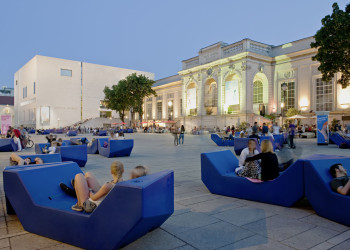 Музейный квартал (Museums Quartier) в Вене – фотографии Австрии