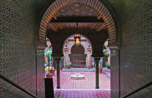 Шедевр Лиссабона ресторан Casa do Alentejo в Португалии – фотографии Португалии