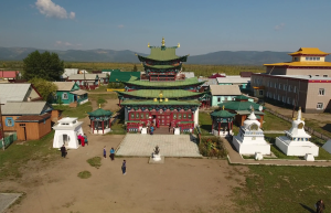 Буддийский монастырь в Бурятии - Иволгинский буддийский дацан – фотографии России