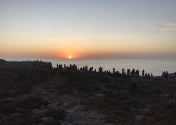 Закат на мысе Сан-Висенте, Португалия – фотографии Португалии