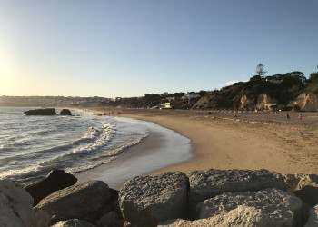 Центральная пляжная часть Албуфейры – фотографии Португалии