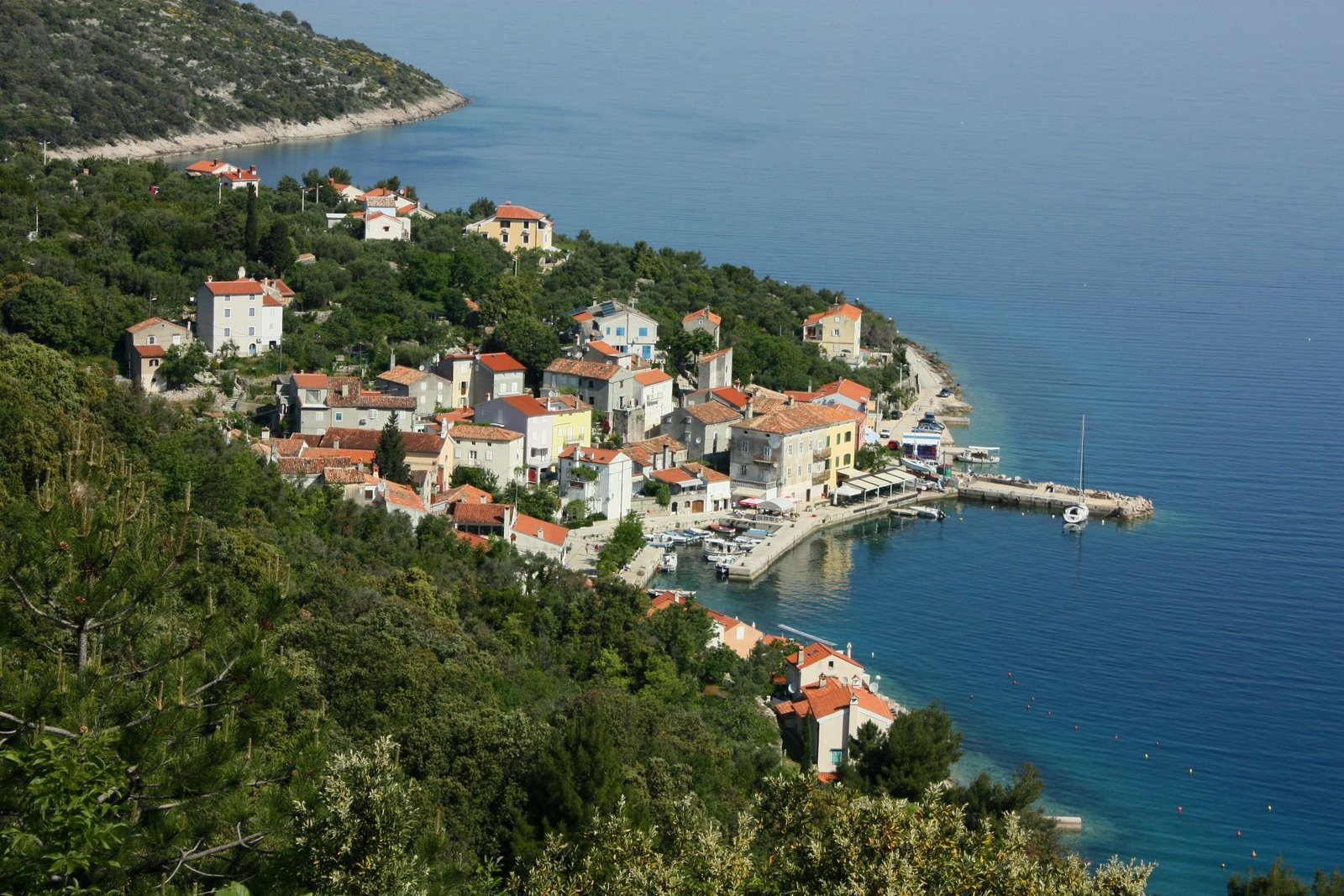 Панорамный вид в Валуне, Хорватия – фотографии Хорватии