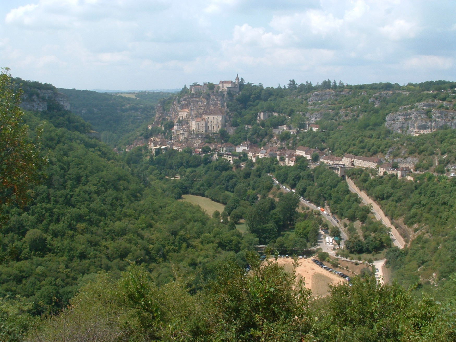 Природа в Рокамадуре, Франция. Фото 1 – фотографии Франции