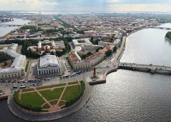 Васильевский остров в Питере – фотографии России