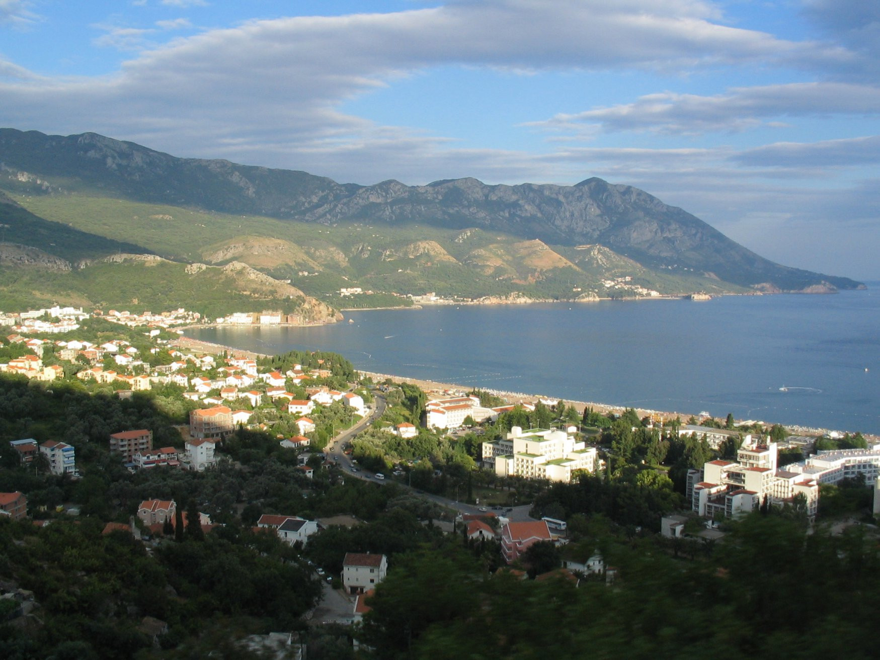 Панорамный вид в Будва, Черногория. Фото 38 – фотографии Черногории