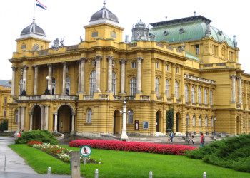 Большой театр в Загребе, Хорватия – фотографии Хорватии