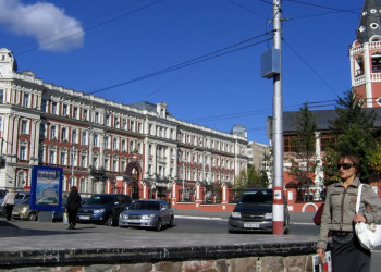 Улица в Саратове, Россия. Фото 14 – фотографии России