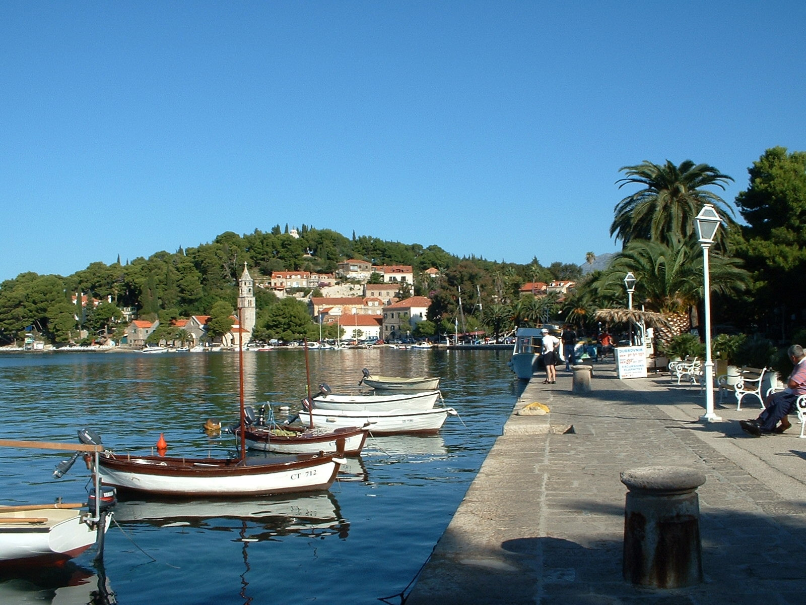 Набережная в Цавтате, Хорватия. Фото 13 – фотографии Хорватии