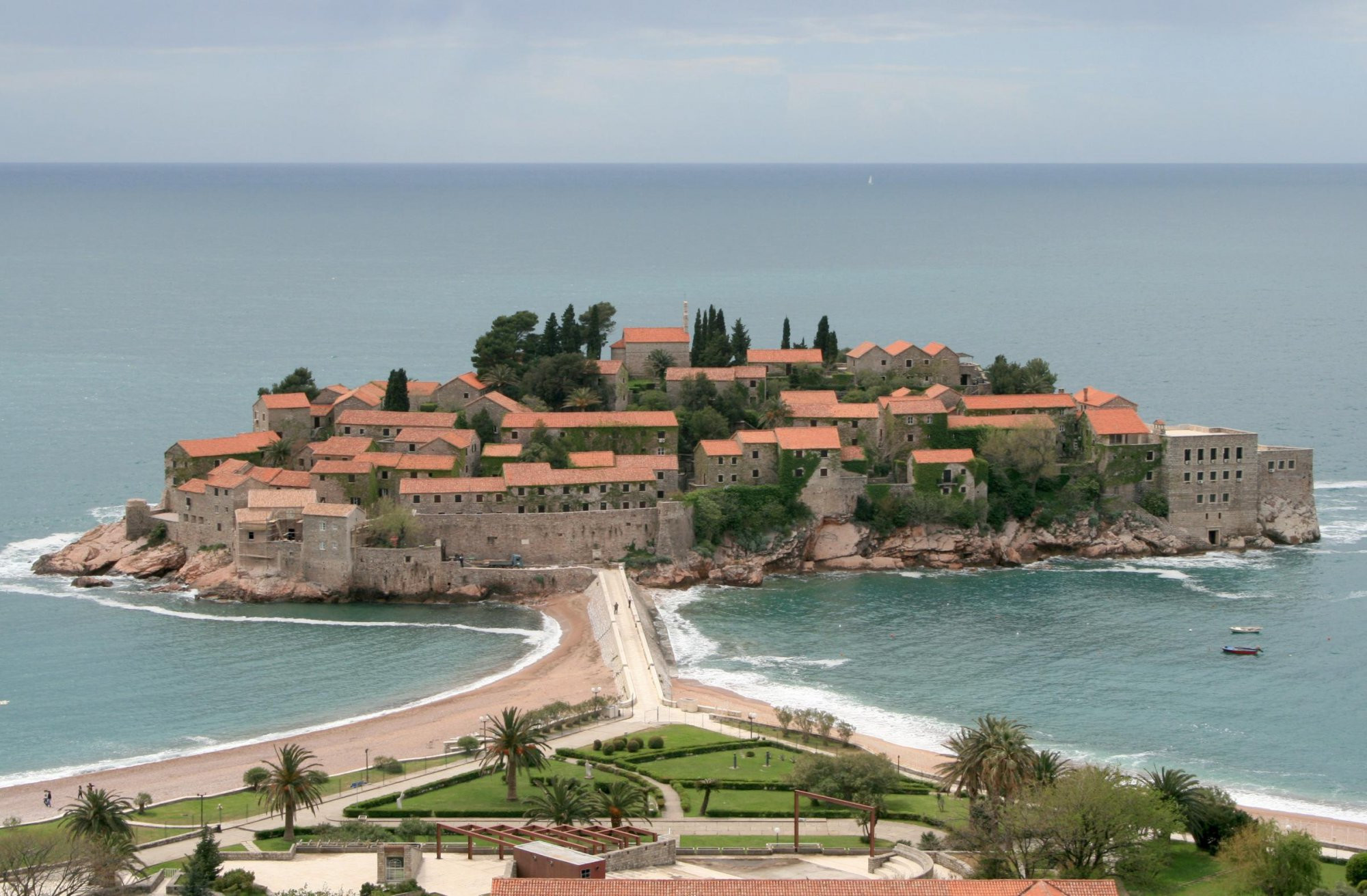 Остров в Святого Стефана, Черногория. Фото 2 – фотографии Черногории