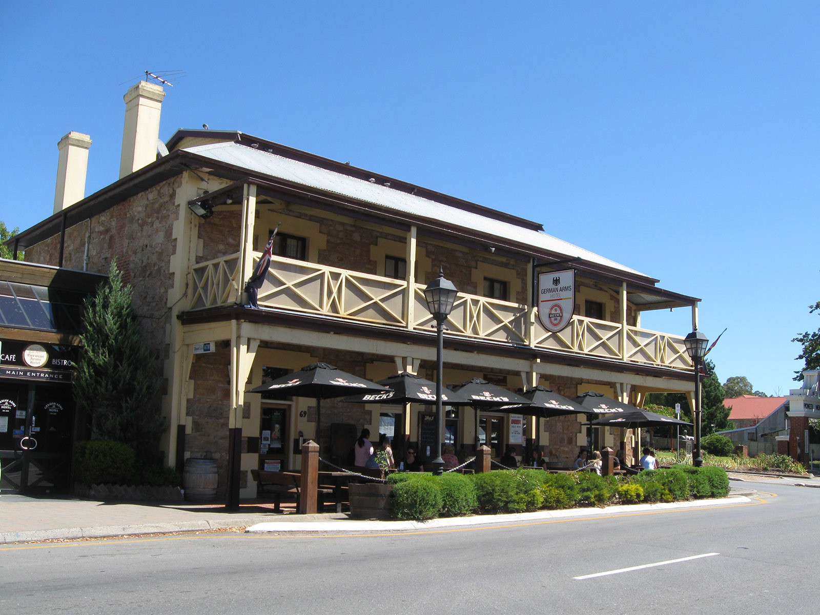 Деревня Хандорф (Hahndorf) в 20 минутах езды от Аделаиды – фотографии Австралии