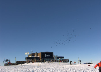 Лыжная база в Флэйн, Франция – фотографии Франции