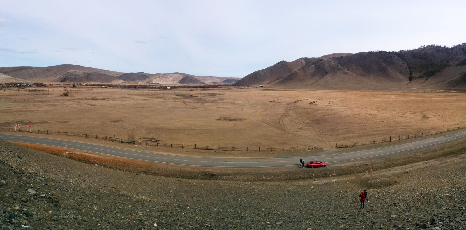 Дорога на Байкал, за Еланцами. Фото 1 – фотографии России